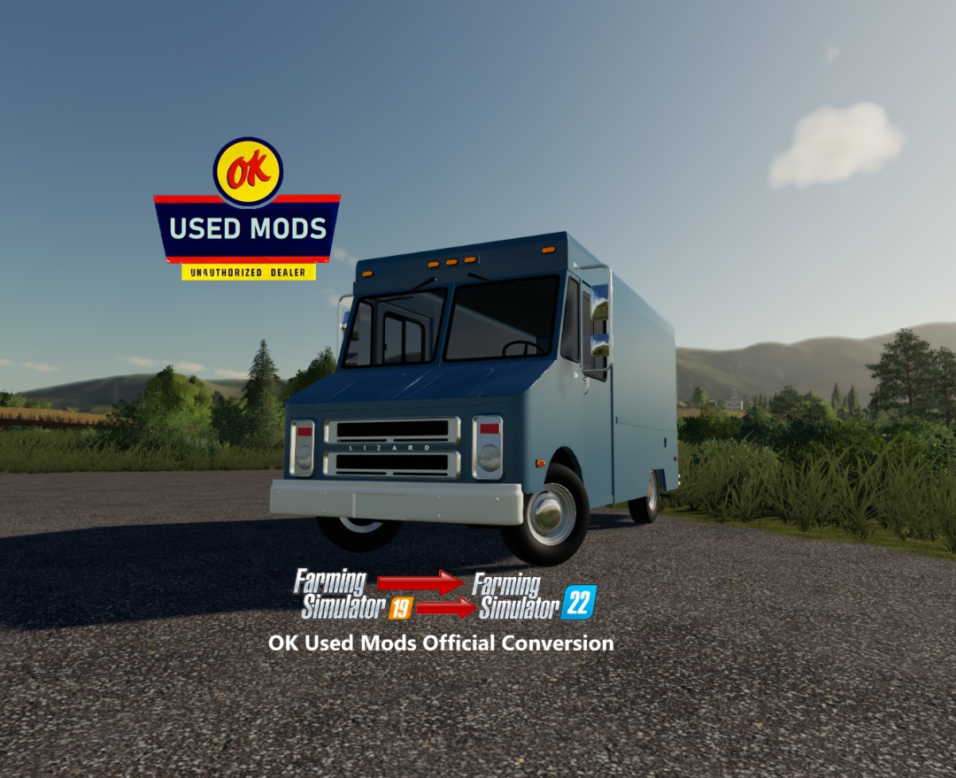 Lizard Step Van – FS22 - Official OK Used Mods Conversion By OKUSEDMODS