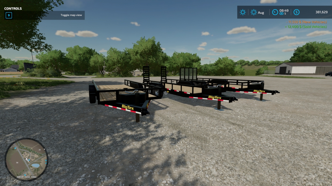 FS22_BigTex_24FT_Bumper_Pull v1.1