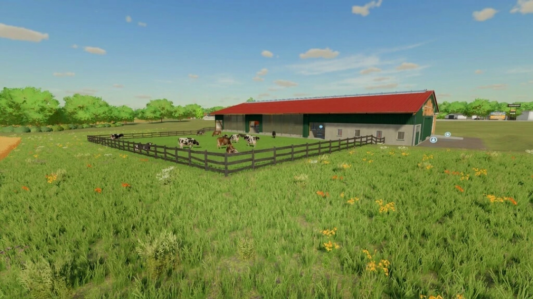 Large Cow Barn - 240 Animals v1.1.0.0