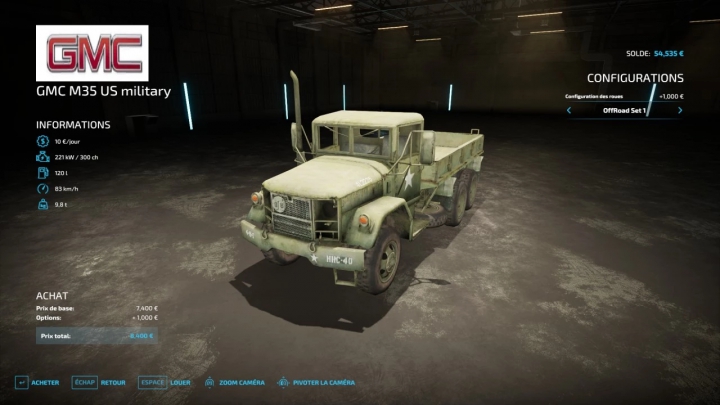 fs22-mods,  GMC M35 US Militay v1.0.0.0