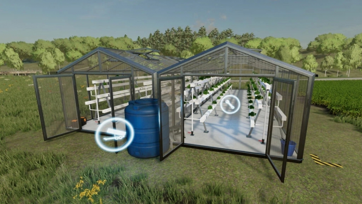 fs22-mods,  Hydroponics Greenhouse v1.0.0.0