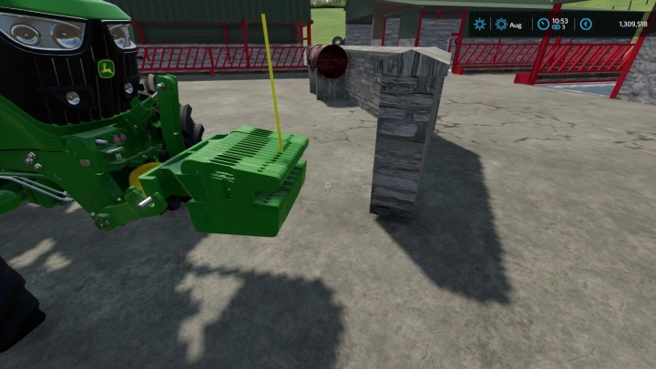 fs22-mods, John Deere Slice Weight v1.0.0.0