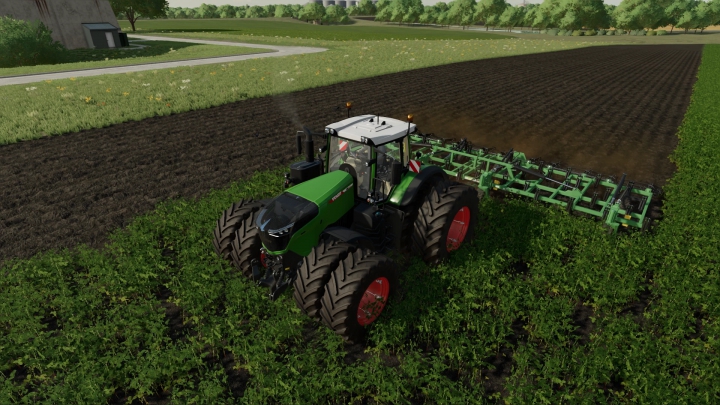 fs22-mods,  Rostelmash K-12200 cultivator with plow function v1.0