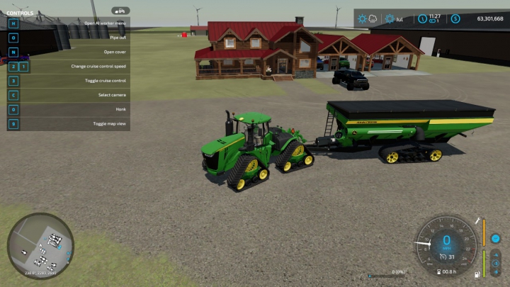 Image: John Deere 9RX Wide Tracks 0