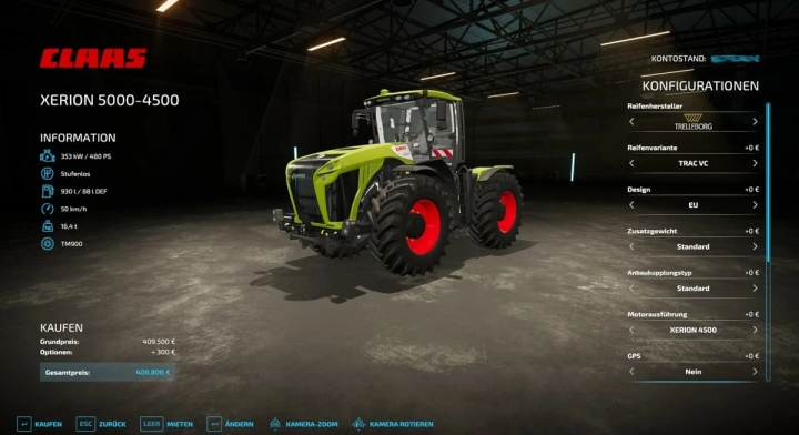 Image: CLAAS Xerion 5000 VC 2.0 v1.0.0.4 6