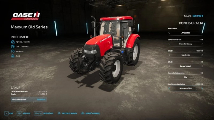 Image: Case Maxxum Old 115-140 v1.0.0.0 1