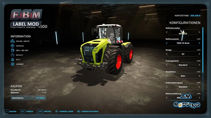 Image: Claas Xerion 5000 - Rebuild v1.0.3.0 2