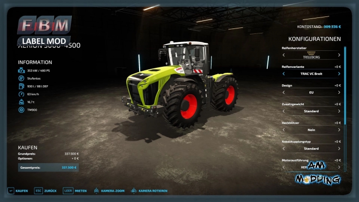 Image: Claas Xerion 5000 - Rebuild v1.0.3.0 4