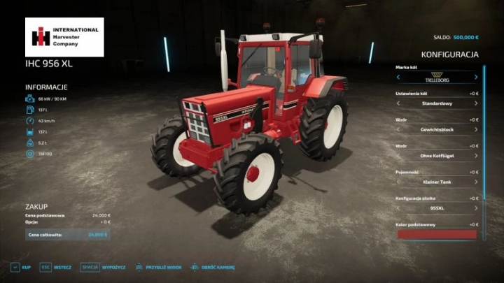 Image: FS22 IHC 955XL v1.0.0.0 3