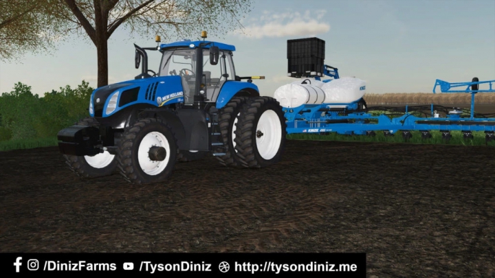 Image: FS22 NEW HOLLAND T8 GENESIS v1.0.0.0 0