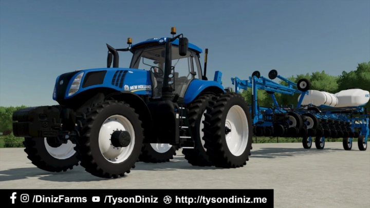 Image: FS22 NEW HOLLAND T8 GENESIS v1.0.0.0 1