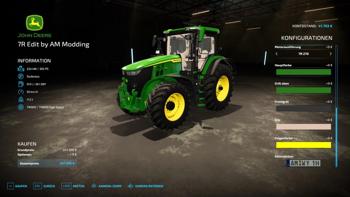 Image: John Deere 7R - Rebuild v1.0.3.0 5