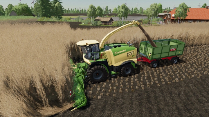 fs22-mods,  Krone X-Collect 900-3 Poplar And Sugarcane v1.0.0.2