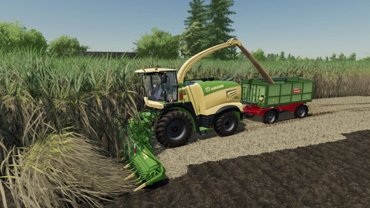 Image: Krone X-Collect 900-3 Poplar and Sugarcane v1.0.0.2 3