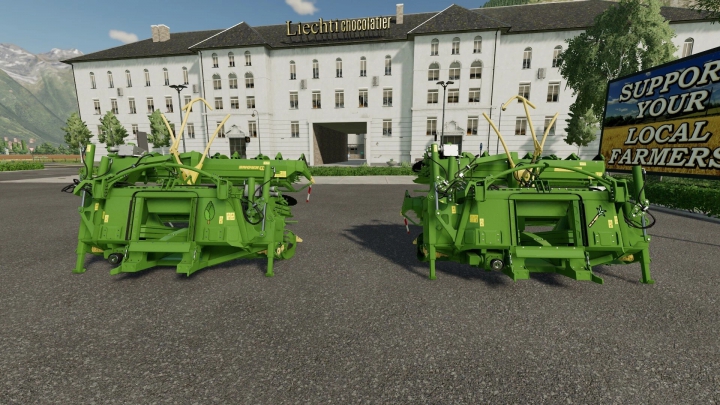 Image: Krone X-Collect 900-3 Poplar and Sugarcane v1.0.0.2 2