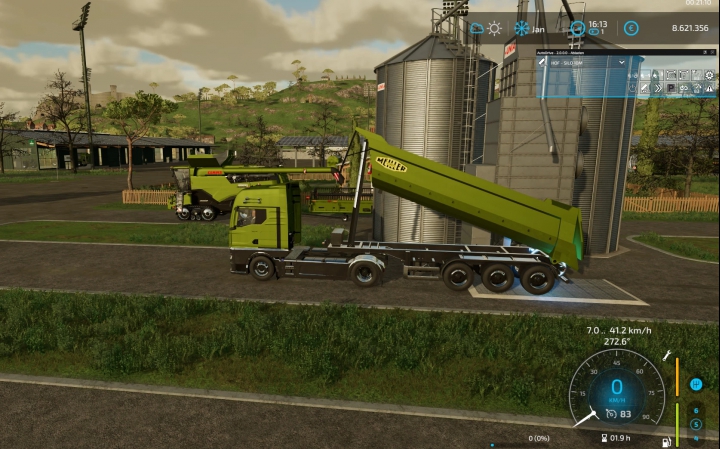 fs22-mods,  MEILLER Kippsattel v1.0.0.5