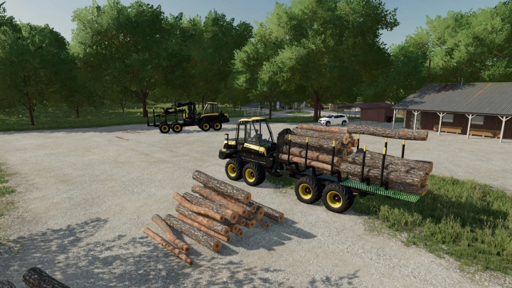 fs22-mods,  Ponsse Buffalo Autoload Wood v1.0.0.0