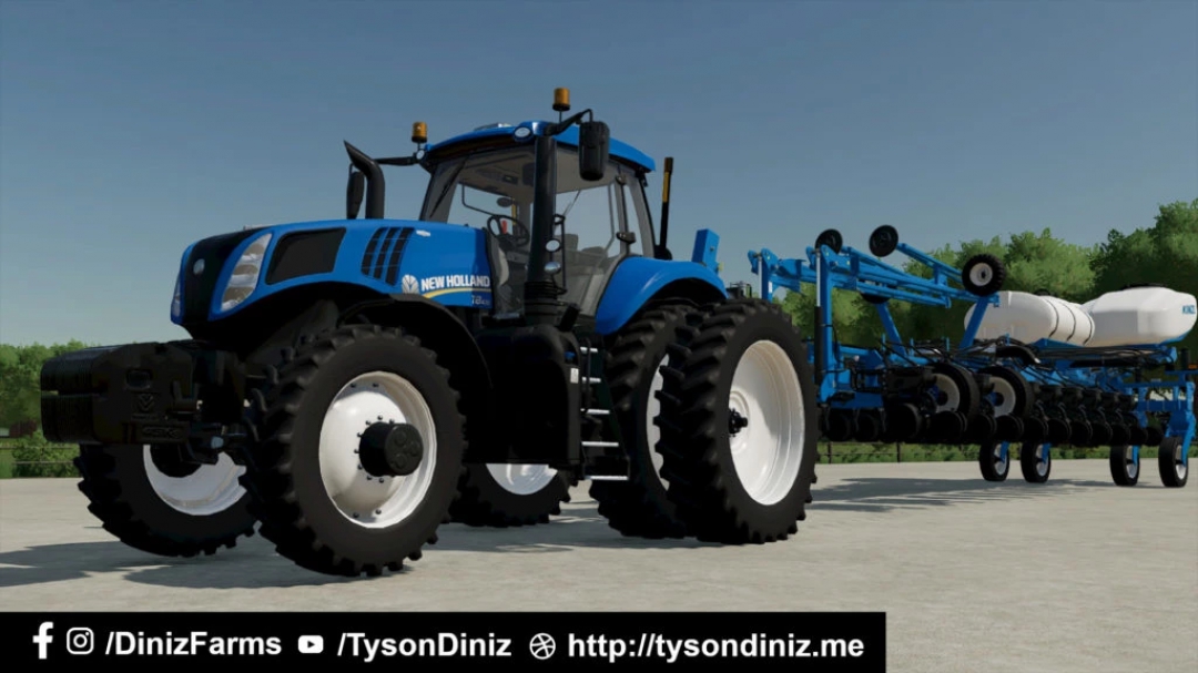 FS22 NEW HOLLAND T8 GENESIS v1.0.0.0