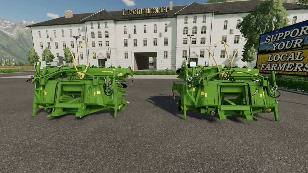 Krone X-Collect 900-3 Poplar And Sugarcane v1.0.0.2