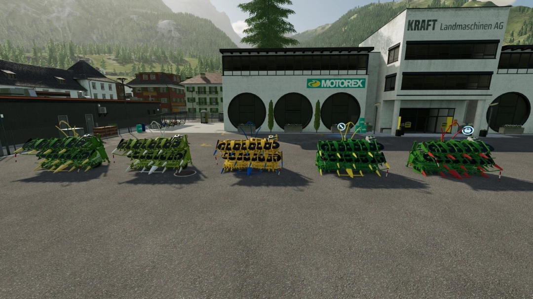 Krone X-Collect 900-3 Poplar And Sugarcane v1.0.0.2