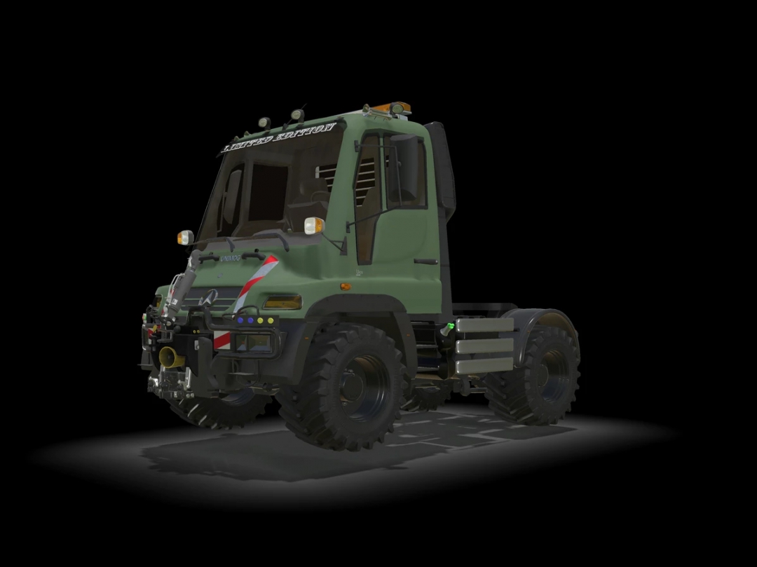 Mercedes Unimog U400 with removable frame v1.0.1.0