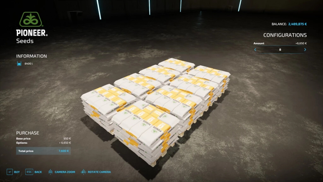 Multi-Purchase Pallet v1.0.0.0