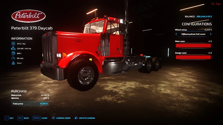 fs22-mods,  1999 Peterbilt 379 Daycab v1.0.0.0