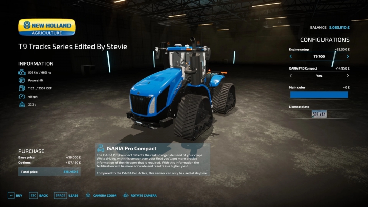 Image: FS22 Precision Farming Updated Tractors Pack 2 By Stevie 1