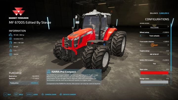 Image: FS22 Precision Farming Updated Tractors Pack 2 By Stevie 11