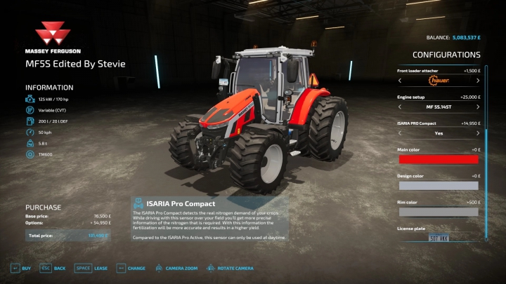 Image: FS22 Precision Farming Updated Tractors Pack 2 By Stevie 10