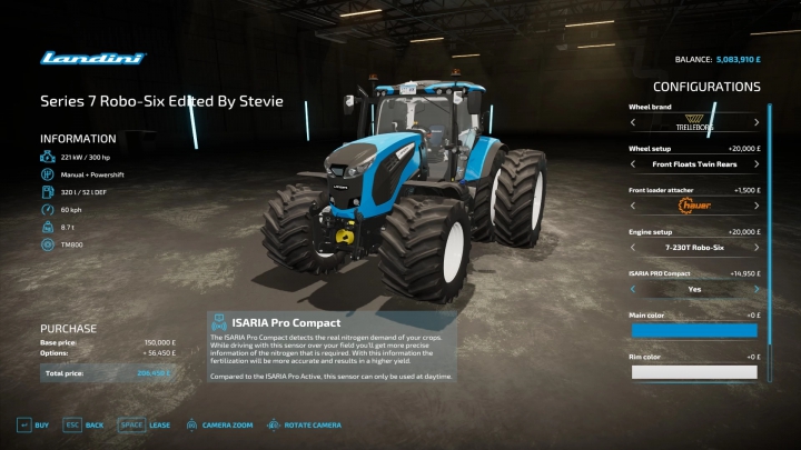 Image: FS22 Precision Farming Updated Tractors Pack 2 By Stevie 9