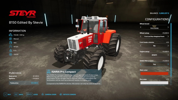 Image: FS22 Precision Farming Updated Tractors Pack 2 By Stevie 4