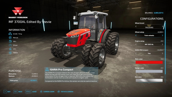 Image: FS22 Precision Farming Updated Tractors Pack 2 By Stevie 6