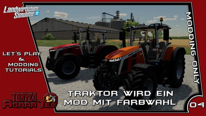 Image: Massey Ferguson 8S - Tutorial Fahrzeug v1.0.0.0