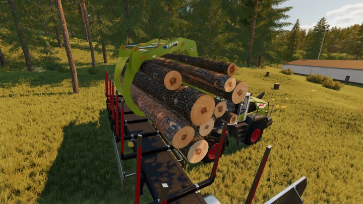 Image: TimbeRRR Jaw Wheel Loader Log Fork v1.0.0.0 2