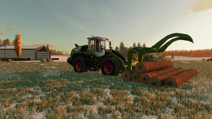 Image: TimbeRRR Jaw Wheel Loader Log Fork v1.0.0.0 1