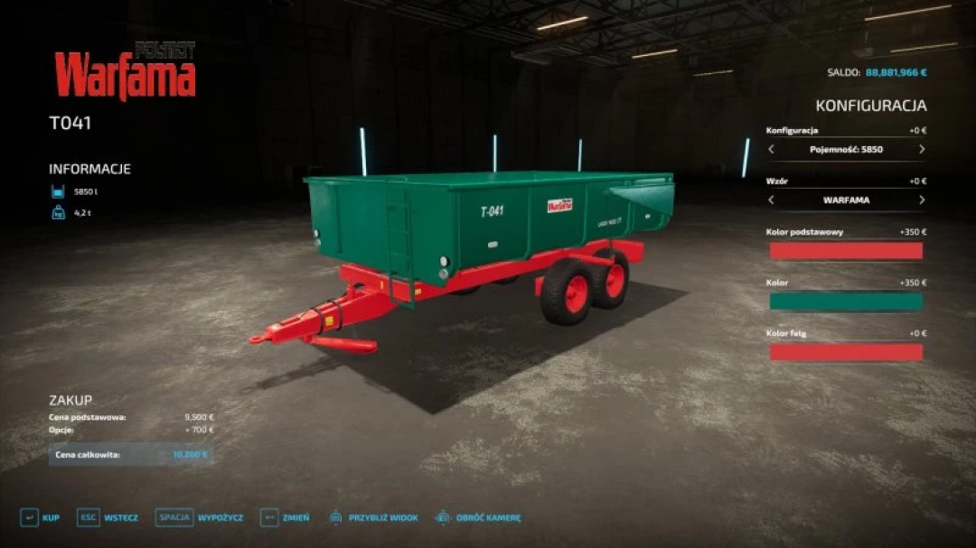 FS22 Warfama T041 v1.0.0.0