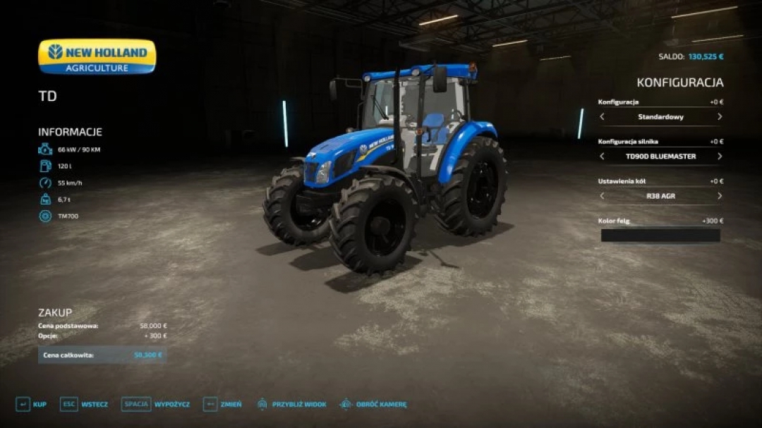 New HOLLAND TD SERIES WIP v1.0.0.0