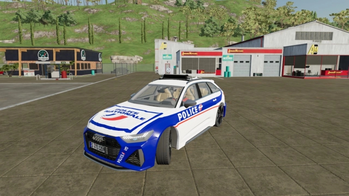 Image: Audi RS6 Police v1.1.0.0 0