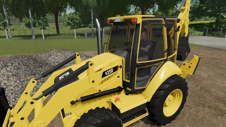 Image: CAT 420F BACKHOE LOADER V2.0.0.0 0