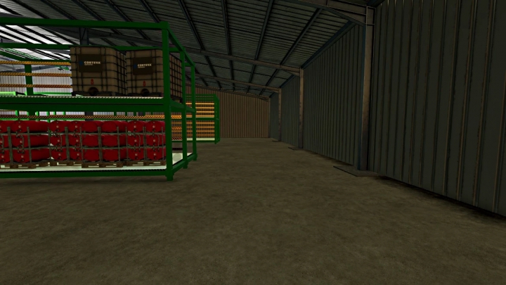 Image: Large shed lights and shelves v1.0.0.0 0