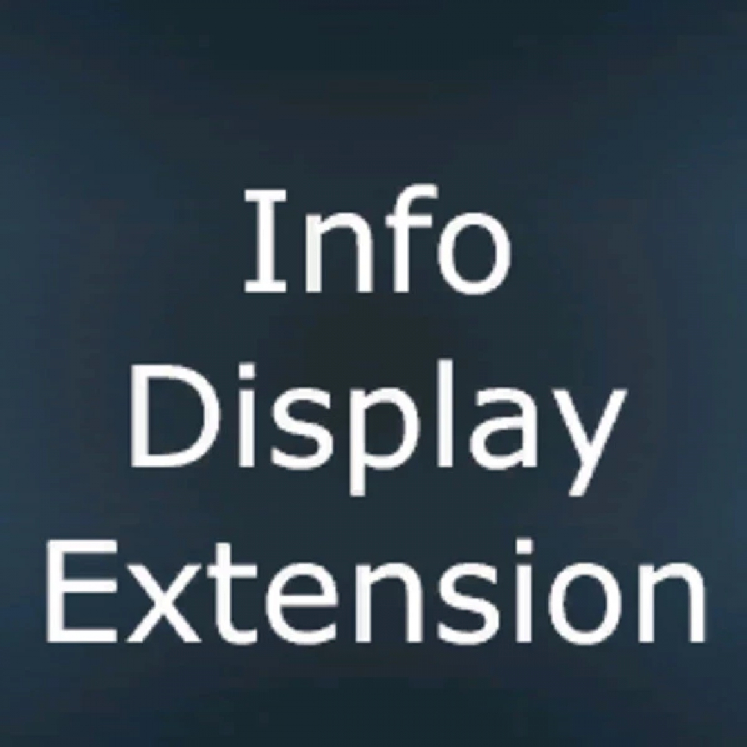 Info Display Extension v1.2.0.0