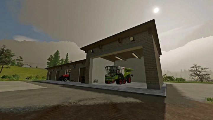 fs22-mods,  Brick garage v1.0.0.0