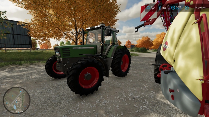 Image: Fendt Favorit 500C + 2 sprayers and 2.25m track v1.0.0.0 1