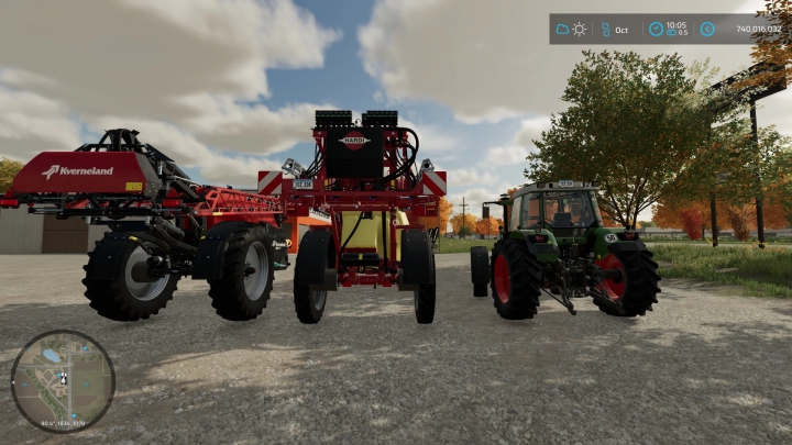 Image: Fendt Favorit 500C + 2 sprayers and 2.25m track v1.0.0.0 5