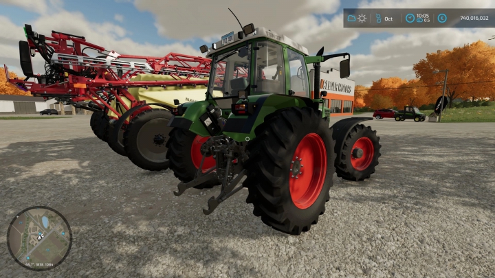 Image: Fendt Favorit 500C + 2 sprayers and 2.25m track v1.0.0.0 6