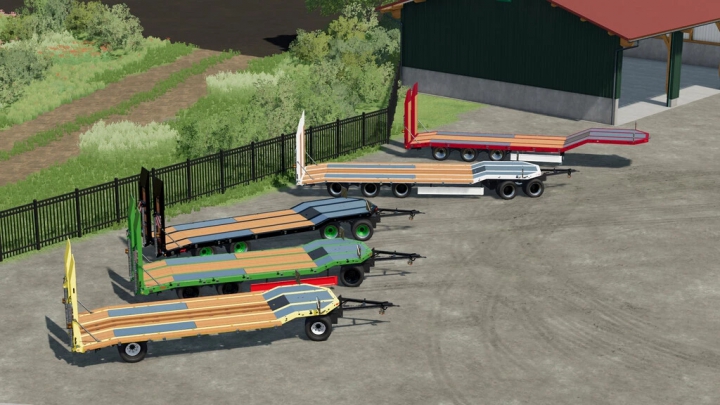 Image: Fliegl Lowloader Pack v1.0.0.0 2