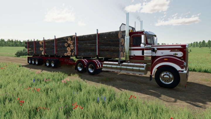 Forestry Trailers for Kenworth v1.0.0.0