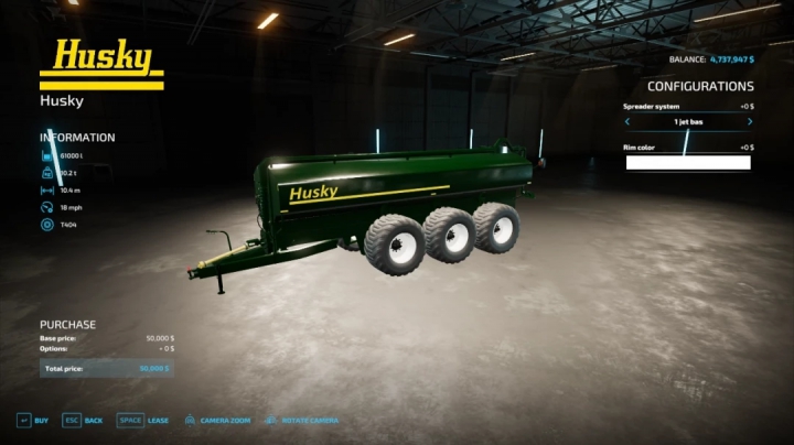 Image: Husky Slurry Tanker v1.0.0.0 1