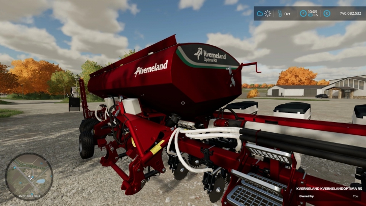 fs22-mods,  Kverneland Optima RS 9m v2.0.0.0